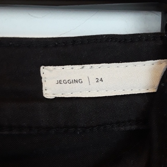 PACSUN Black distressed Jegging size 24 - Picture 6 of 7